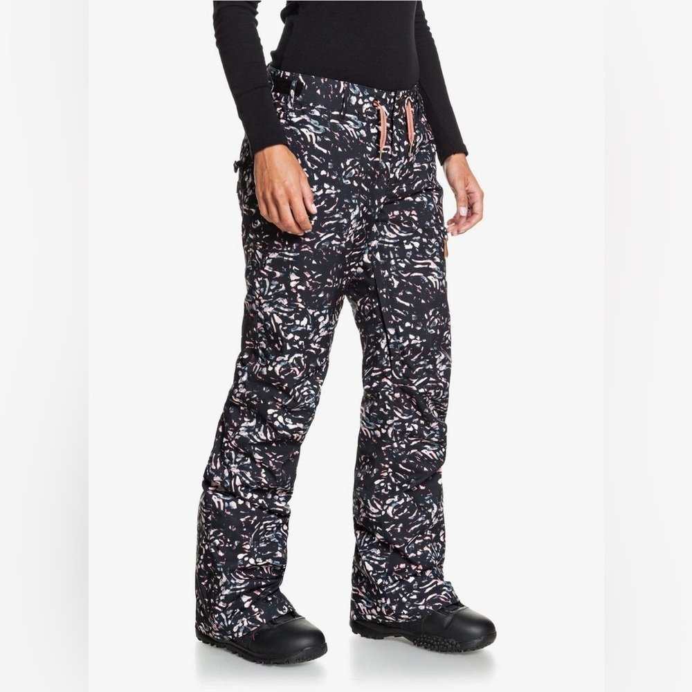 Roxy Women’s Nadia Printed Snow Pants - Picture 3 of 11